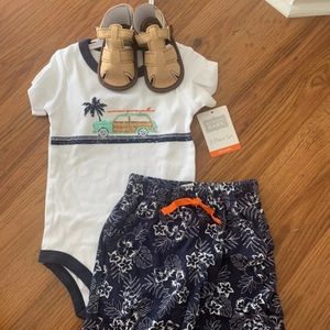 SEE PICS - NWT 18mo Bundle - 3 summer outfits